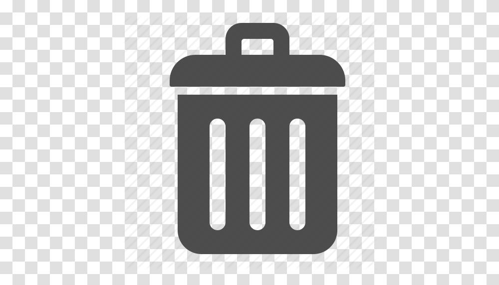 Delete Garbage Remove Trash Trash Can Icon, Cylinder, Wristwatch, Tin, Stencil Transparent Png