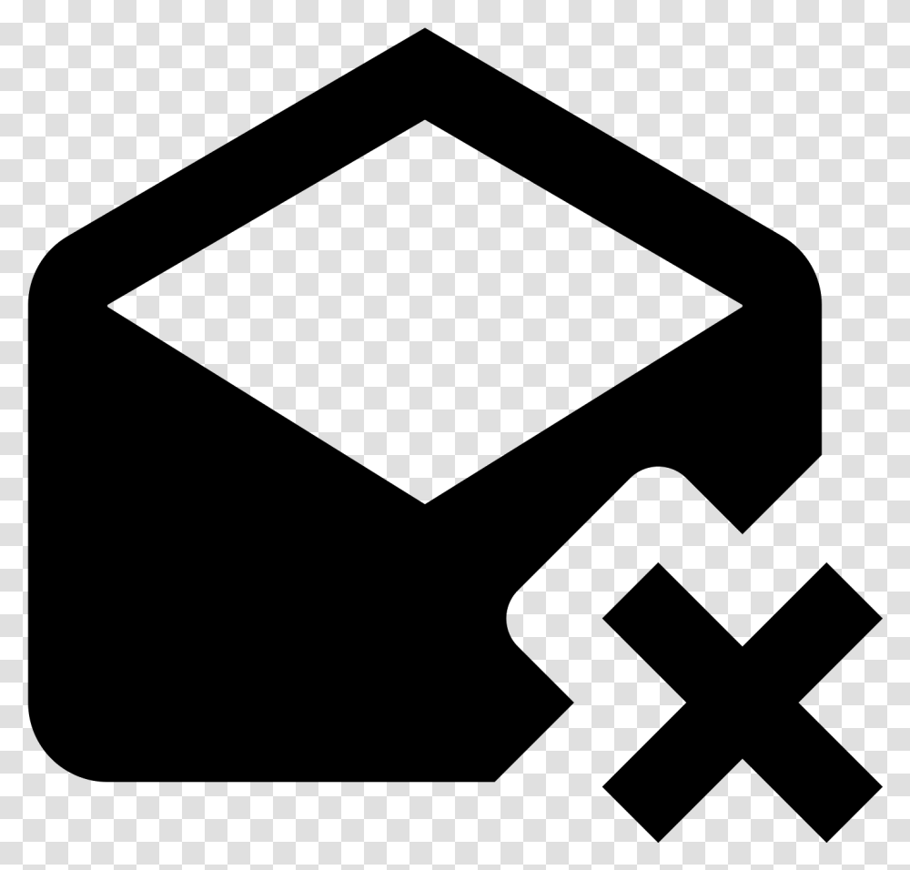 Delete Open Envelope Icon, Gray, World Of Warcraft Transparent Png