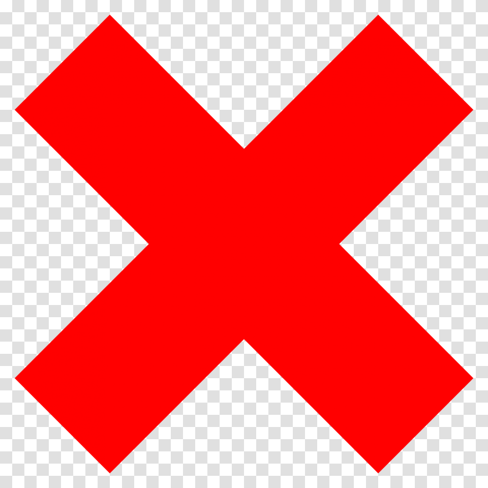 Delete Remove Cross Red Cancel Abort Error Remove, Logo, Trademark, First Aid Transparent Png