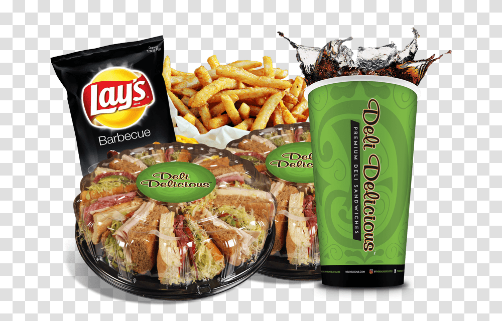 Deli Delicious Fries, Food, Snack, Lunch, Meal Transparent Png