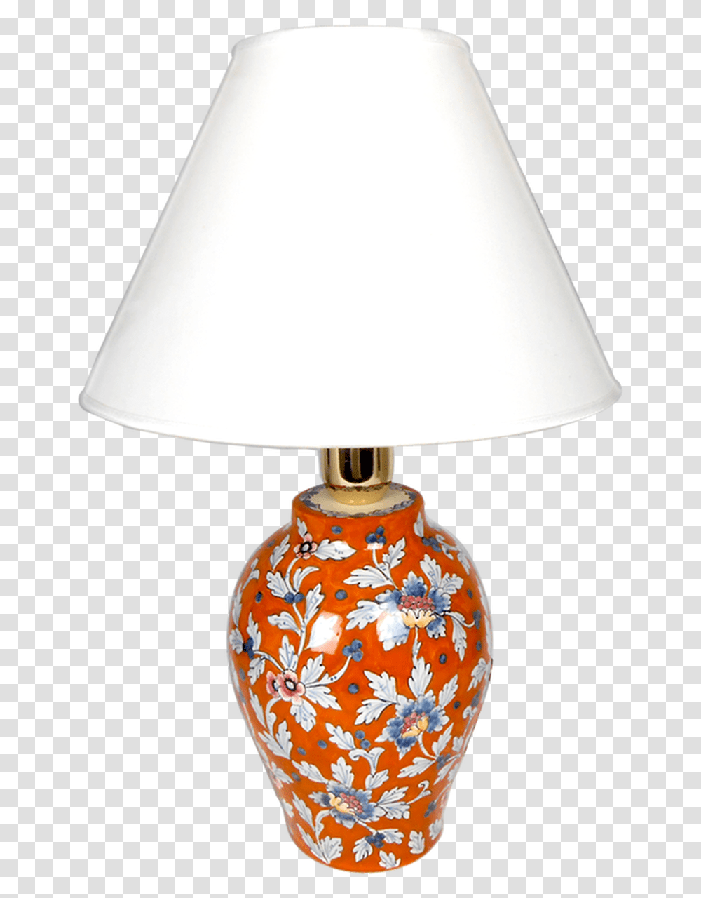 Delia Orange Background Decoration Lamp, Table Lamp, Lampshade Transparent Png