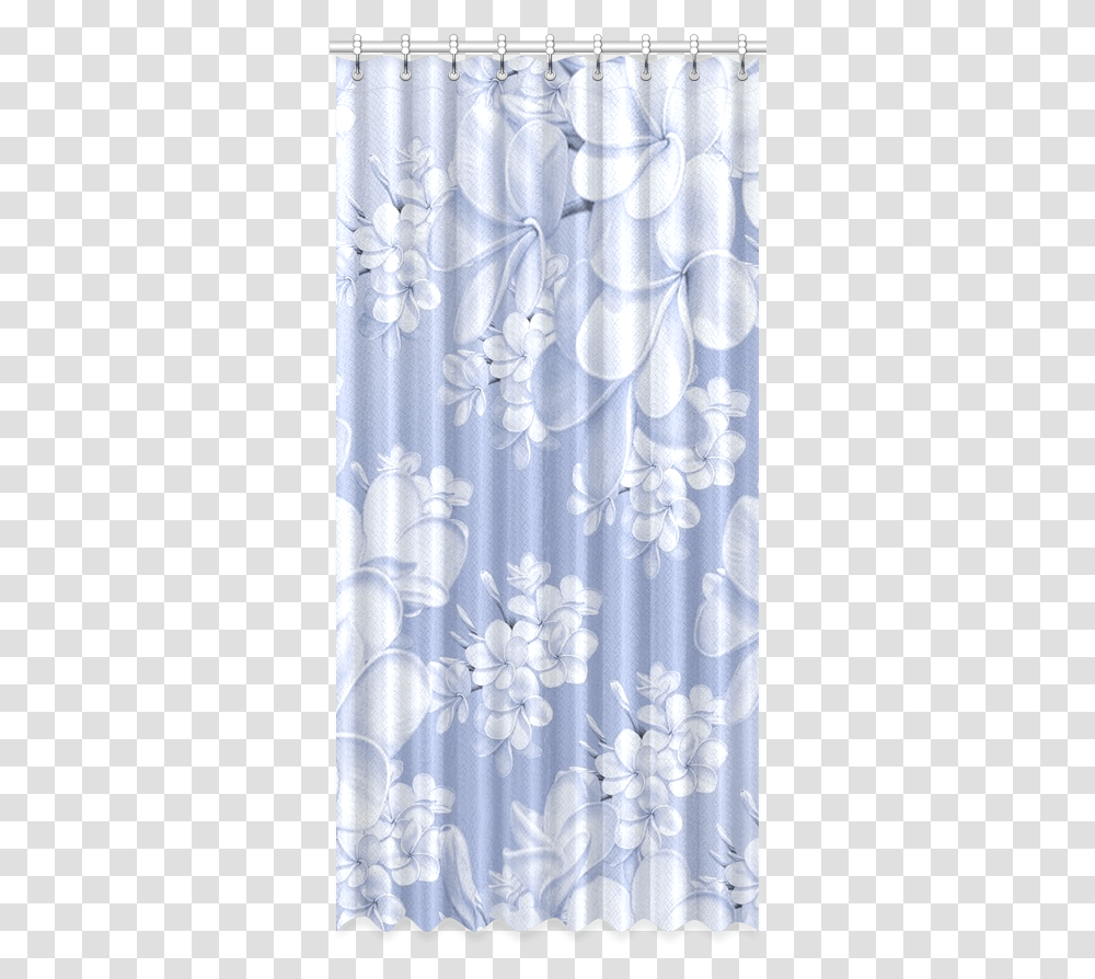 Delicate Floral Patternblue Window Curtain Window Valance, Rug, Shower Curtain, Texture, Tablecloth Transparent Png