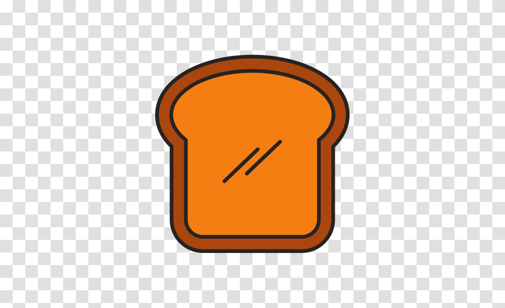 Delicious Bread Slice Isolated Icon, Alphabet, Word Transparent Png