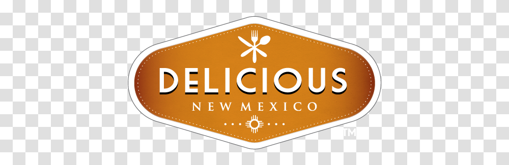 Delicious New Mexico - All The Right Ingredients For Delicious Food Logo, Label, Text, Sticker, Paper Transparent Png