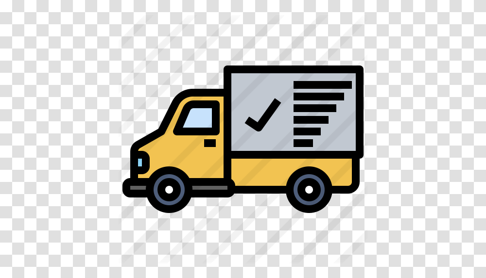Delivery Car Commercial Vehicle, Van, Transportation, Moving Van, Truck Transparent Png