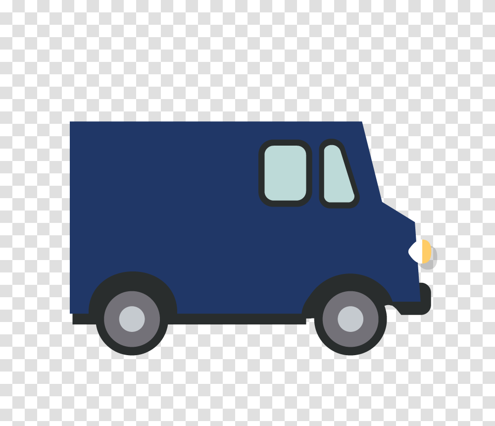 Delivery Clipart Commercial Vehicle, Van, Transportation, Moving Van, Truck Transparent Png