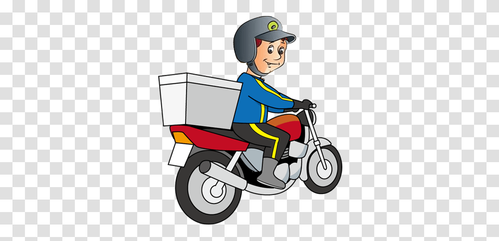 Delivery Clipart Delivery Boy, Moped, Motor Scooter, Motorcycle, Vehicle Transparent Png