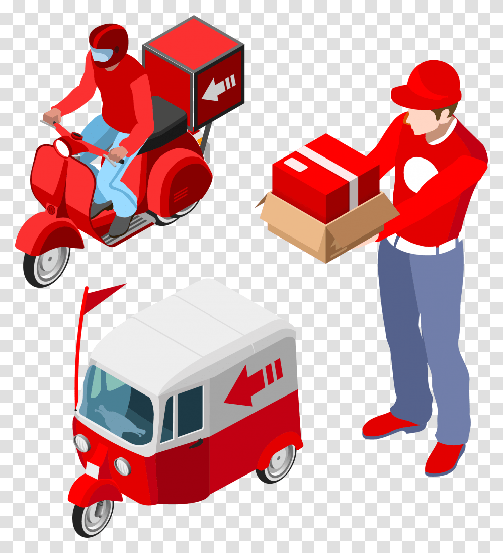 Delivery Clipart Product Delivery, Person, Human, Cardboard, Package Delivery Transparent Png