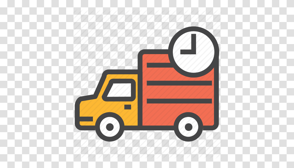 Delivery Clipart Shipping Truck, Vehicle, Transportation, Van, Fire Truck Transparent Png