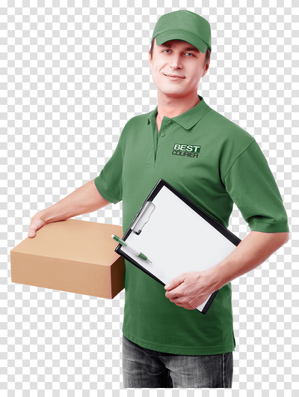 Delivery Man Free, Person, Human, Package Delivery, Carton Transparent Png