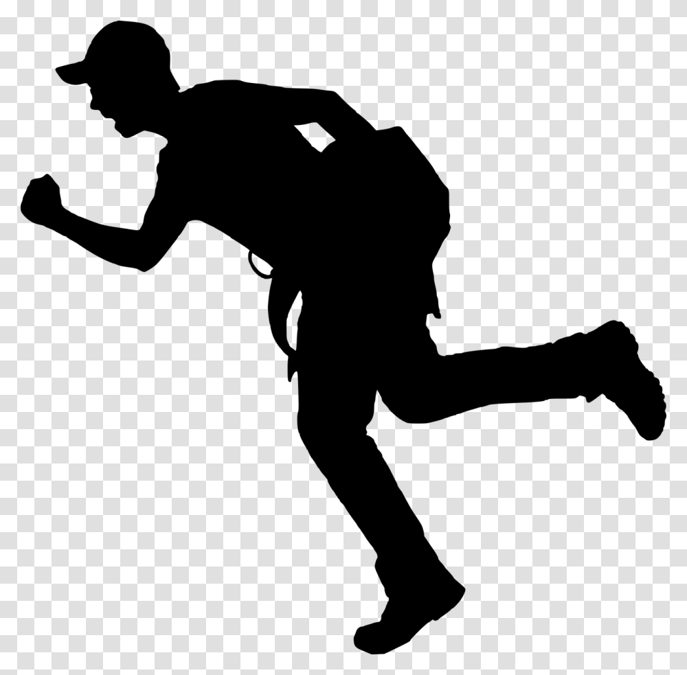 Delivery Man Silhouette, Gray, World Of Warcraft Transparent Png