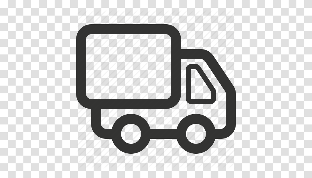 Delivery Moving Moving Truck Semi Truck Truck Vehicle Icon, Transportation, Shopping Cart, Buggy, Van Transparent Png