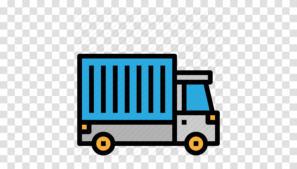 Delivery Transport Transportation Truck Icon, Vehicle, Bus, Van, Moving Van Transparent Png