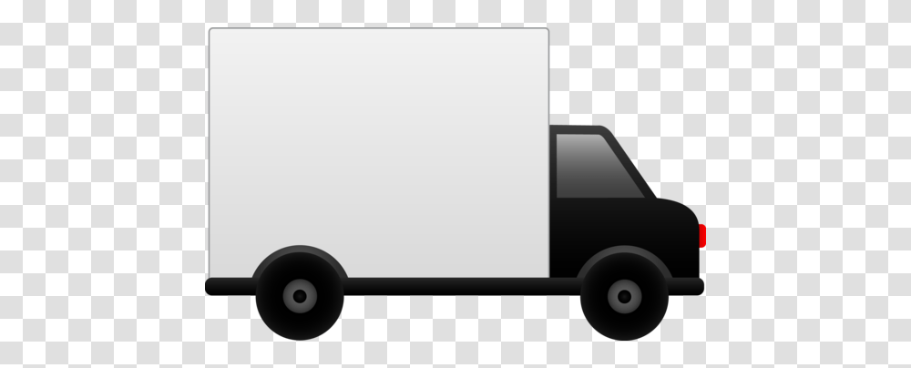 Delivery Truck Clipart Signs Scrolls, Van, Vehicle, Transportation, Moving Van Transparent Png