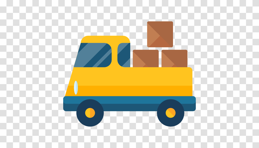 Delivery Truck Free Vector Icons Designed, Vehicle, Transportation, Pickup Truck, Tractor Transparent Png