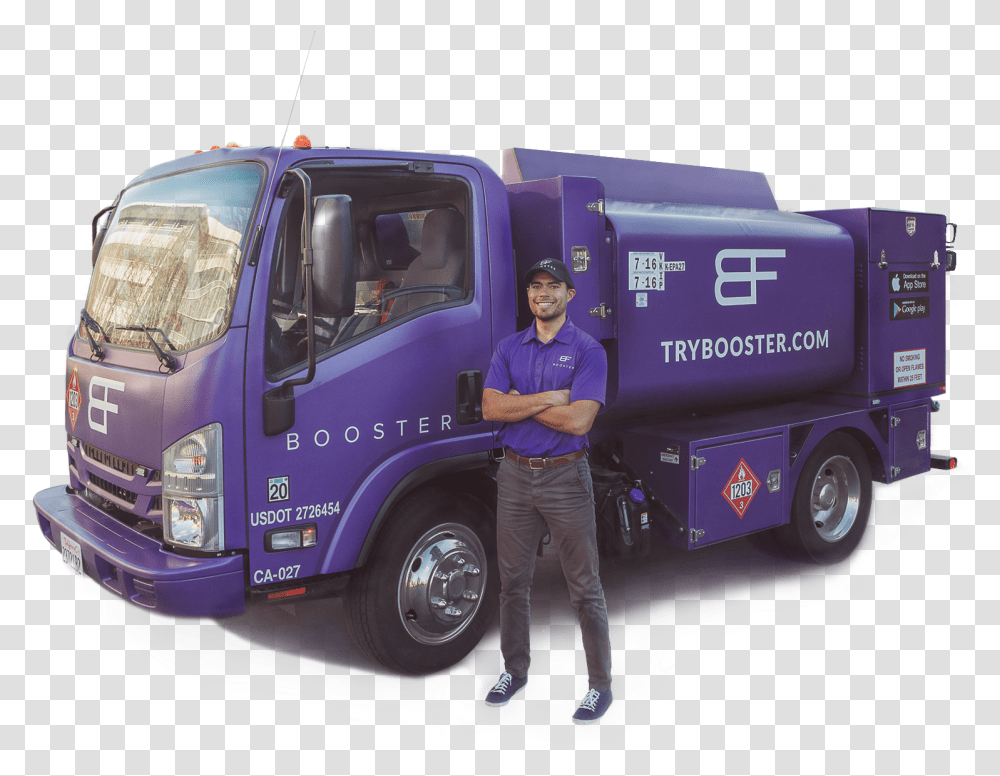 Delivery Truck Icon, Person, Vehicle, Transportation, Trailer Truck Transparent Png