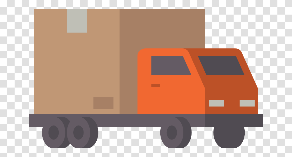 Delivery Truck Icon Truck, Van, Vehicle, Transportation, Moving Van Transparent Png