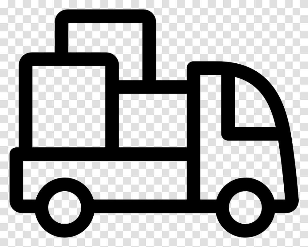 Delivery Truck Logistics Icon, Van, Vehicle, Transportation, Caravan Transparent Png