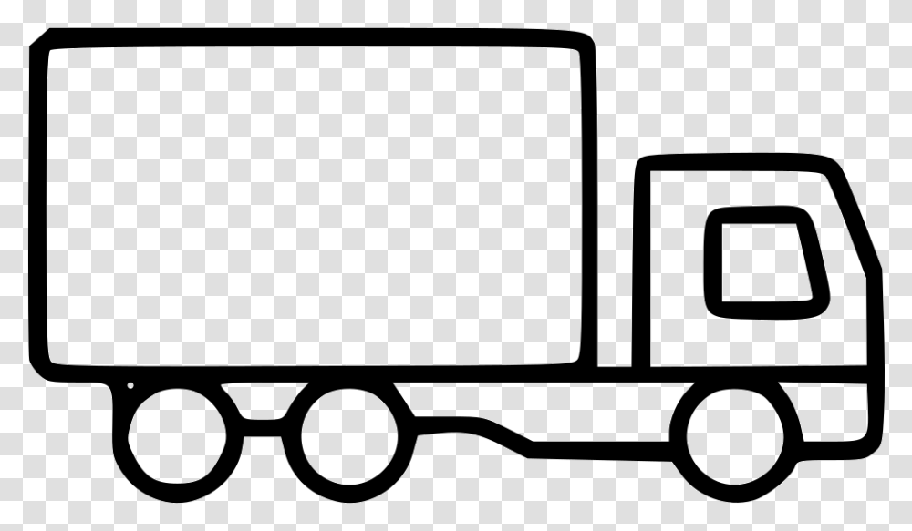 Delivery Truck Shipment Transportation Freight Logistics Delivery Truck Icon, Vehicle, Moving Van, Caravan, Shipping Container Transparent Png