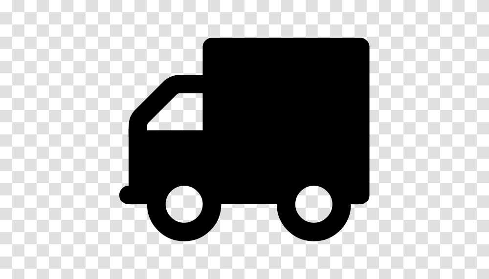 Delivery Truck Silhouette Delivery Truck Pickup Icon With, Gray, World Of Warcraft Transparent Png