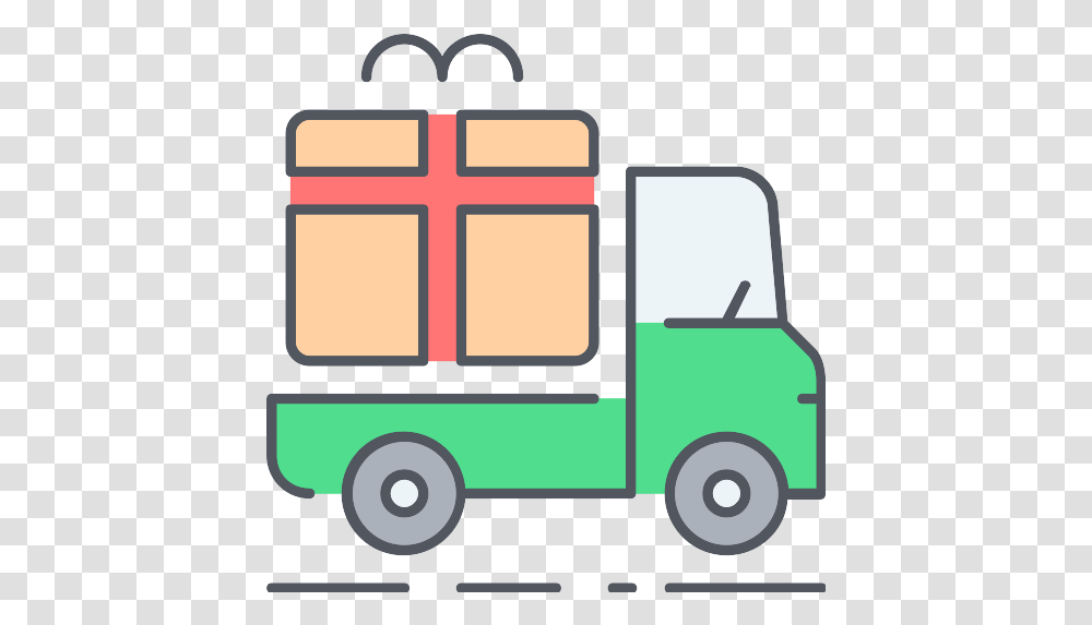 Delivery Truck Vector Svg Icon 24 Repo Free Icons Commercial Vehicle, Transportation, Fire Truck, Golf Cart, Van Transparent Png