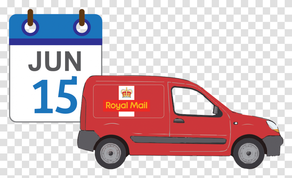 Delivery Van Clipart Royal Mail Van, Vehicle, Transportation, Moving Van, Fire Truck Transparent Png