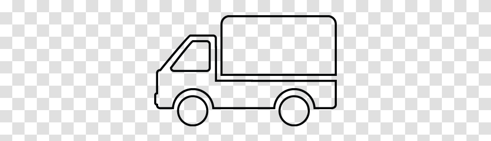 Delivery Van Construction Transportation Transport Truck, Vehicle, Moving Van, Caravan Transparent Png