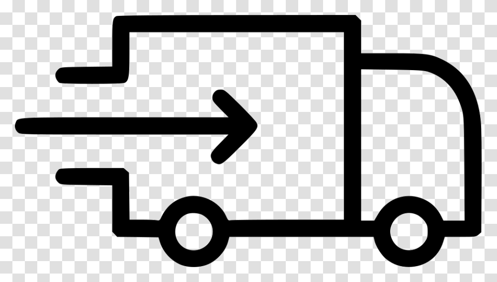 Delivery Van Import Svg Shipping Icon, Vehicle, Transportation, Caravan, Lawn Mower Transparent Png