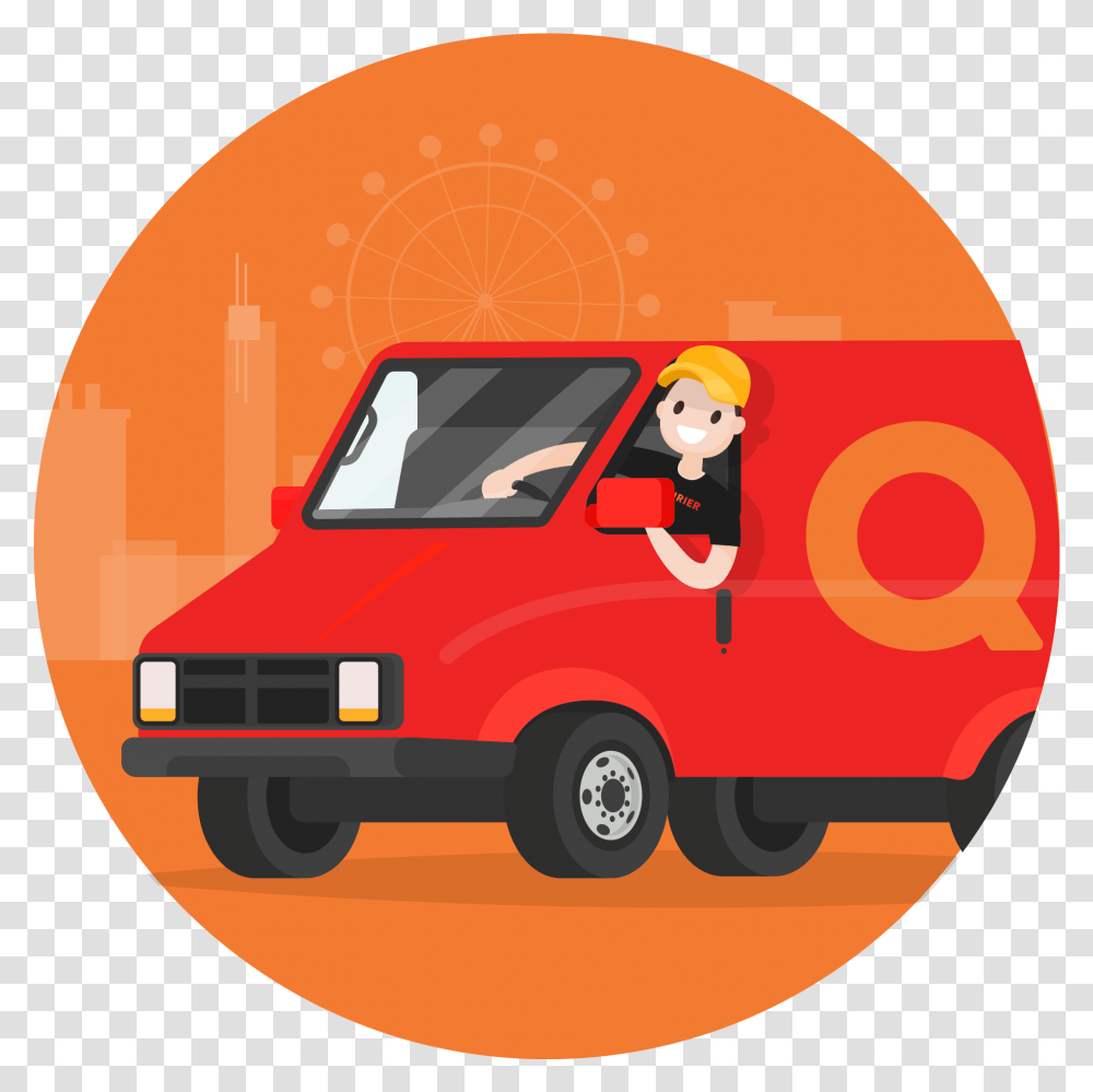 Delivery, Vehicle, Transportation, Van, Truck Transparent Png