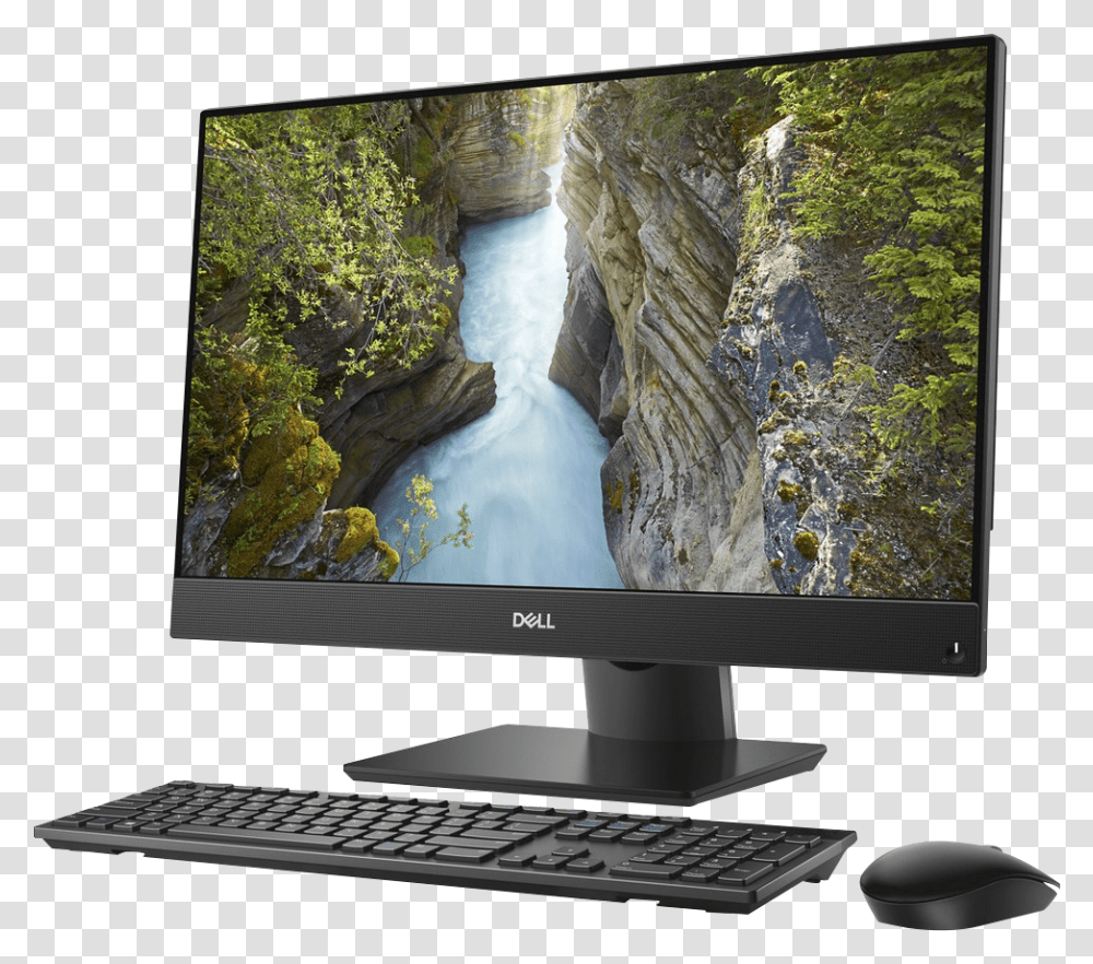 Dell All In One Optiplex 7460 Core I7, Monitor, Screen, Electronics, Computer Keyboard Transparent Png