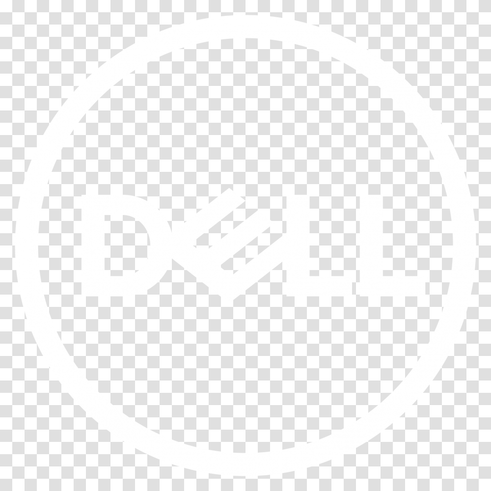 Dell Logo White, Trademark, Label Transparent Png