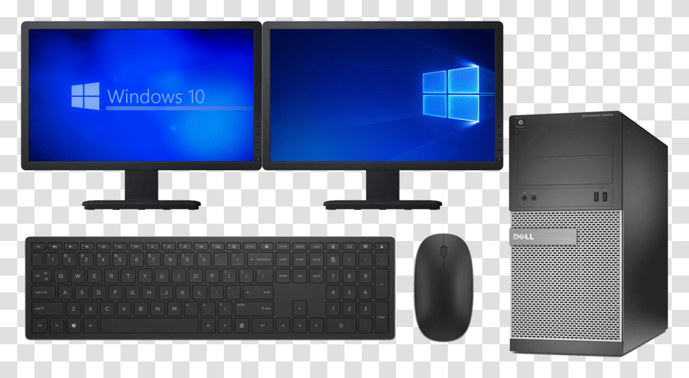 Dell Optiplex 990 Intel I7, Computer Keyboard, Computer Hardware, Electronics, Monitor Transparent Png