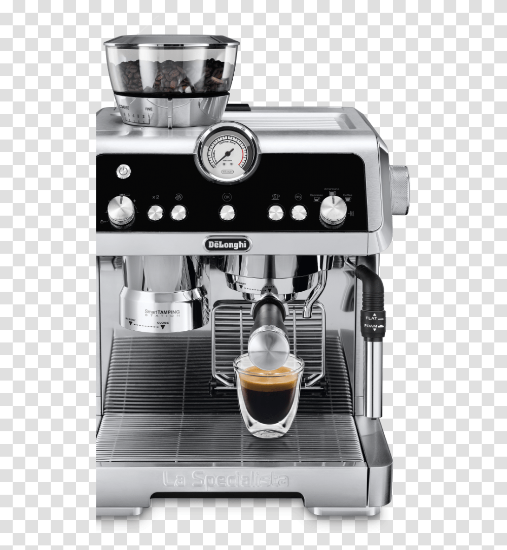 Delonghi New Coffee Machine, Coffee Cup, Espresso, Beverage, Drink Transparent Png
