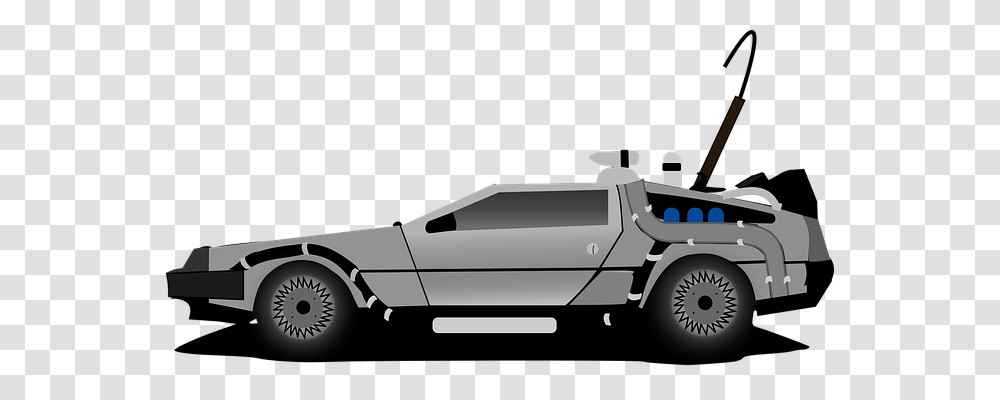 Delorean Transport, Car, Vehicle, Transportation Transparent Png