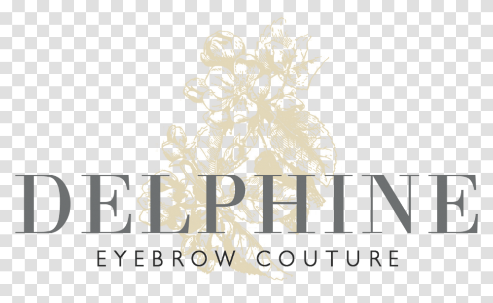 Delphine Eyebrow Couture Graphic Design, Text, Graphics, Art, Plant Transparent Png