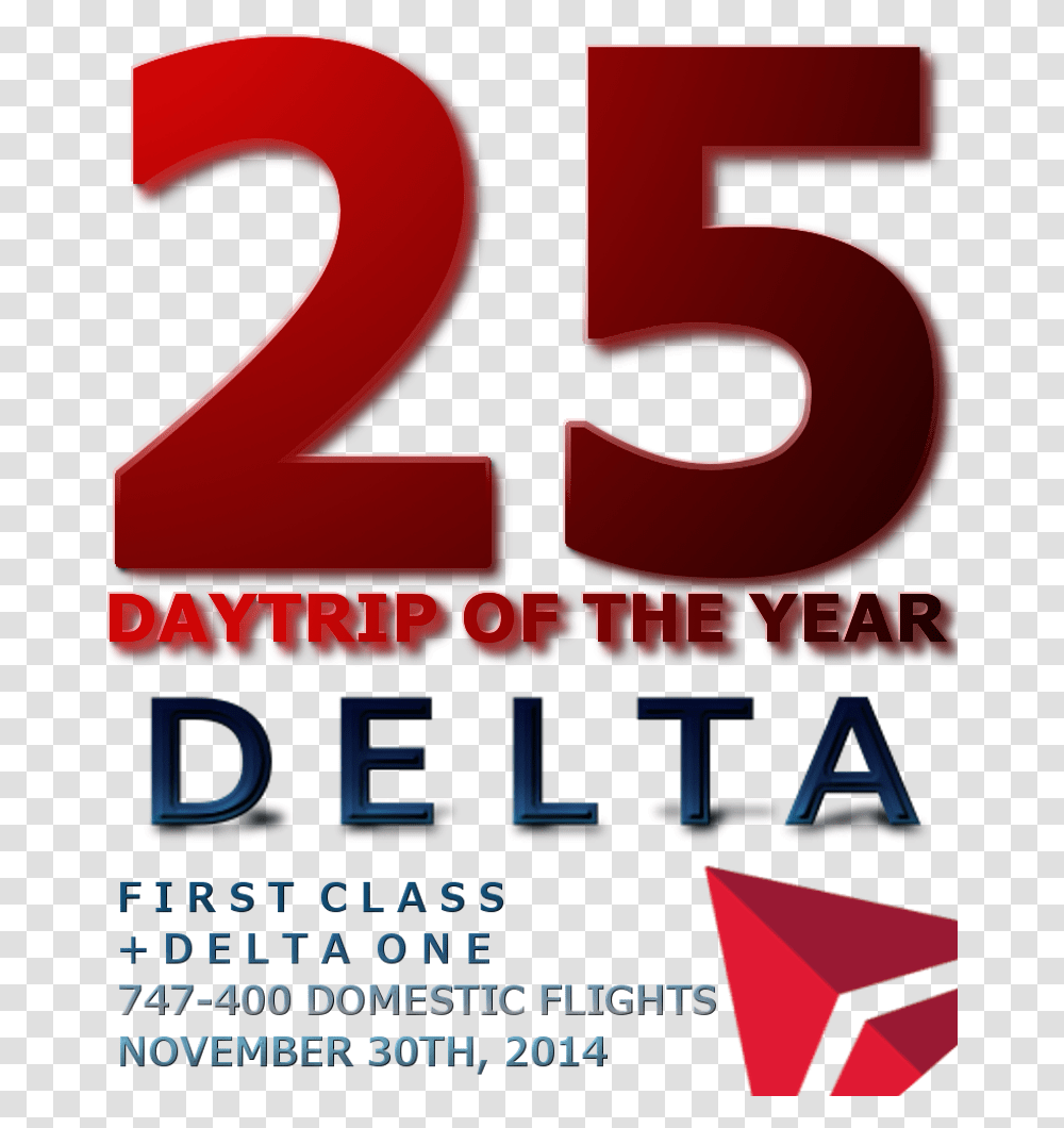 Delta Airlines Logo Graphic Design, Number Transparent Png