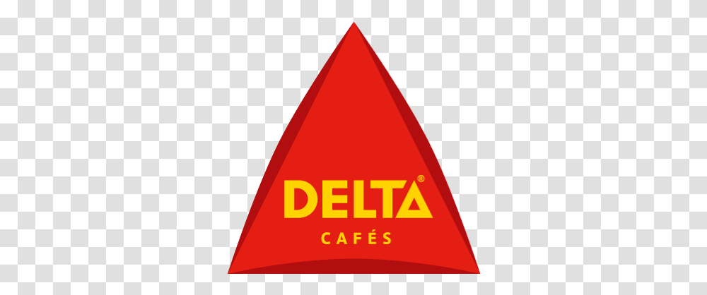 Delta Cafs Sika Logo, Triangle, Symbol, Trademark, Cone Transparent Png