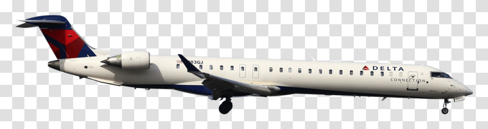 Delta Connection Crj900 Aircraft Crj200, Airplane, Vehicle, Transportation, Airliner Transparent Png
