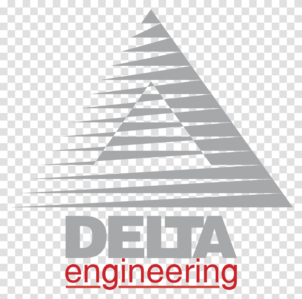 Delta Engineering Logo Delta Engineering Logo, Triangle, Staircase Transparent Png