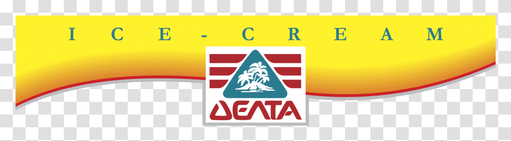 Delta Ice Cream Logo Delta Ice Cream, Label, Advertisement, Poster Transparent Png