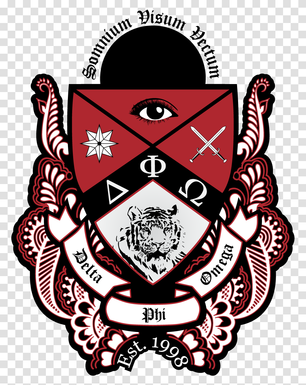 Delta Phi Omega Crest, Emblem, Armor, Logo Transparent Png