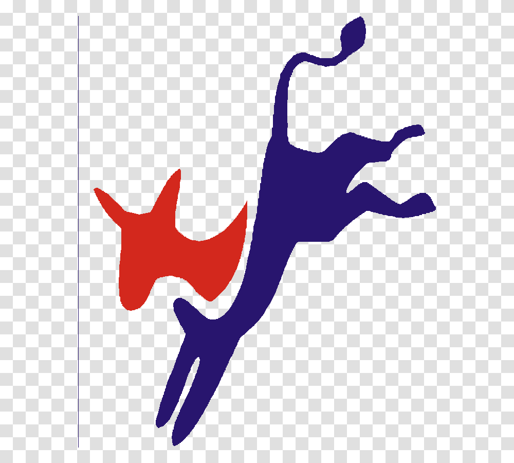 Delta Sigma Theta Clipart Clipart Amp Vector Design Democratic Party Logo, Person, Acrobatic, People, Balance Beam Transparent Png