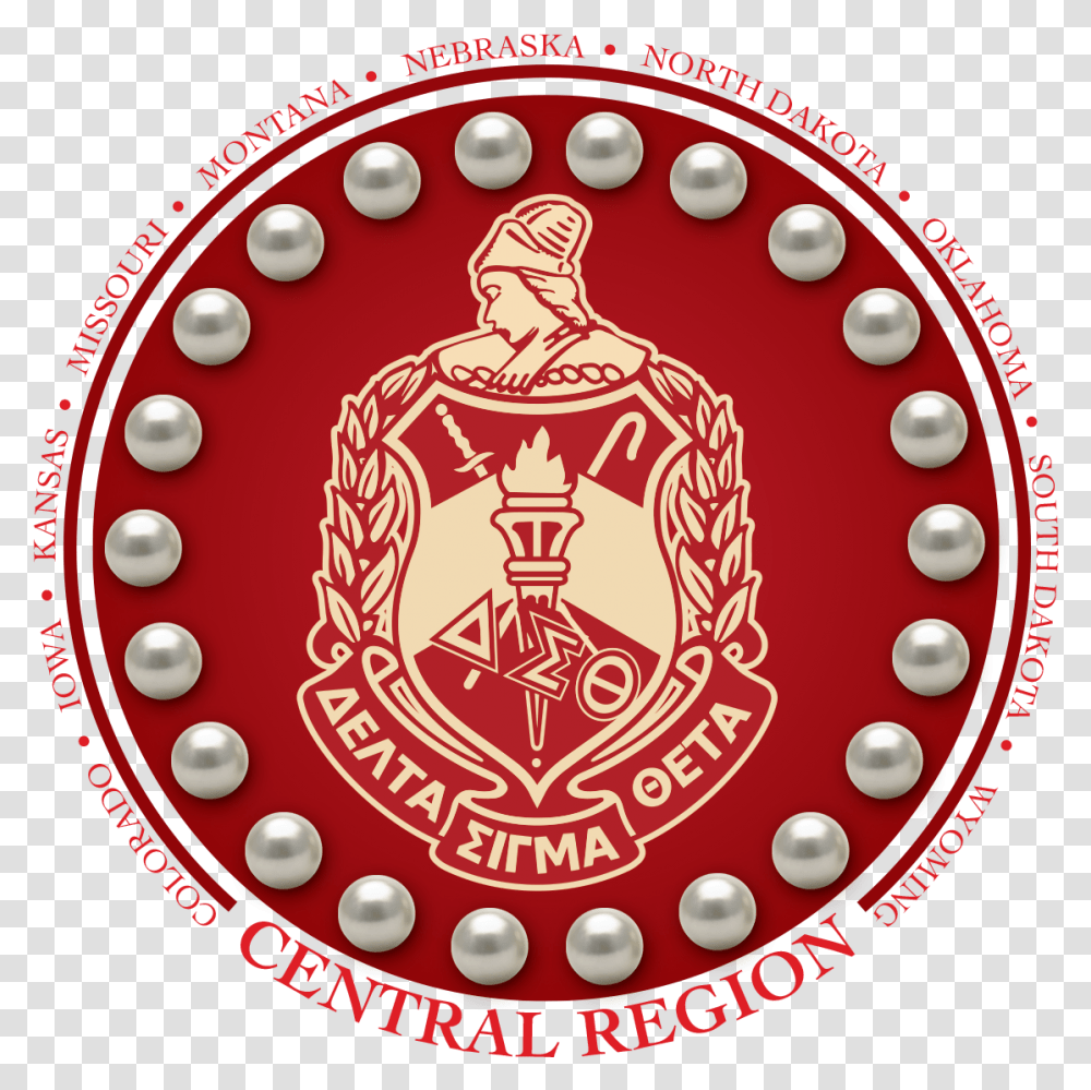 Delta Sigma Theta Regional Logo, Trademark, Badge, Emblem Transparent Png