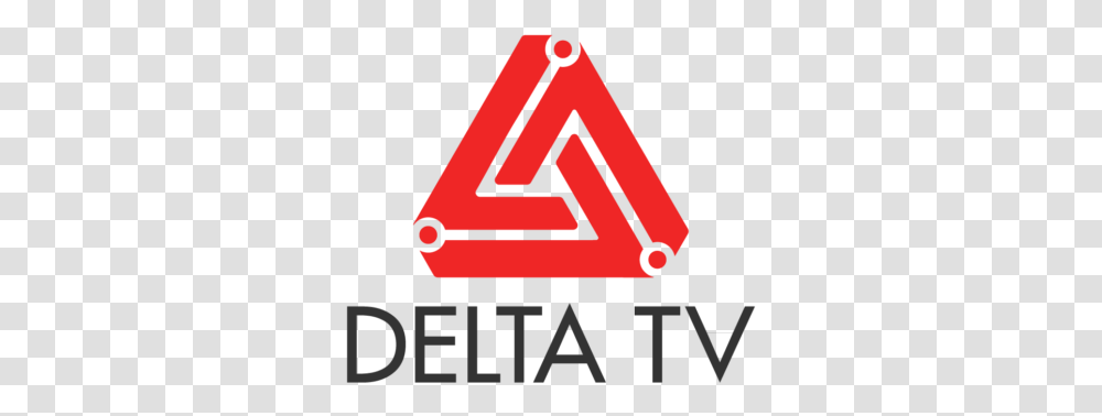 Delta Tv Youtube Channel Sign, Triangle, Text Transparent Png