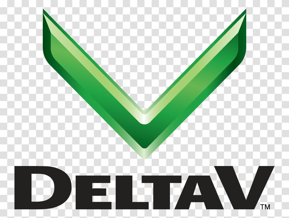 Deltav Black Logo Delta V Emerson, Trademark Transparent Png