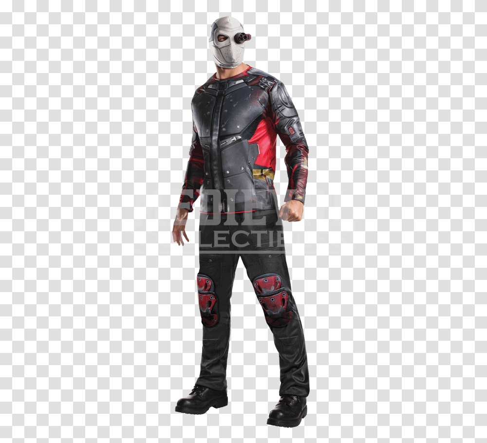 Deluxe Adult Deadshot Costume, Person, Human, Apparel Transparent Png