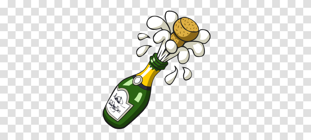 Deluxe Champagne Bottle Clip Art Clipart Of Champagne Bottle, Scissors, Blade, Weapon, Weaponry Transparent Png