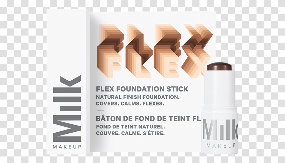 Deluxe Flex Foundation Sample In Espresso Large Milk Makeup Flex Foundation Stick Pack, Paper, Flyer, Poster Transparent Png