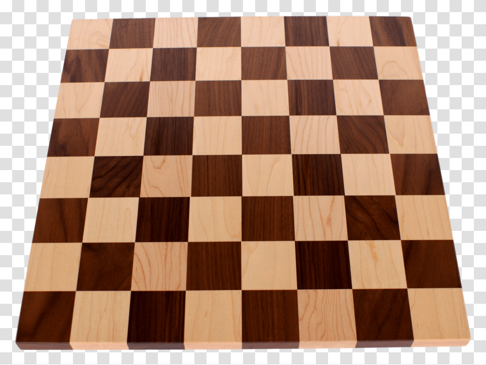 Deluxe Walnutmaple Chess Or Checker Board Chess Transparent Png