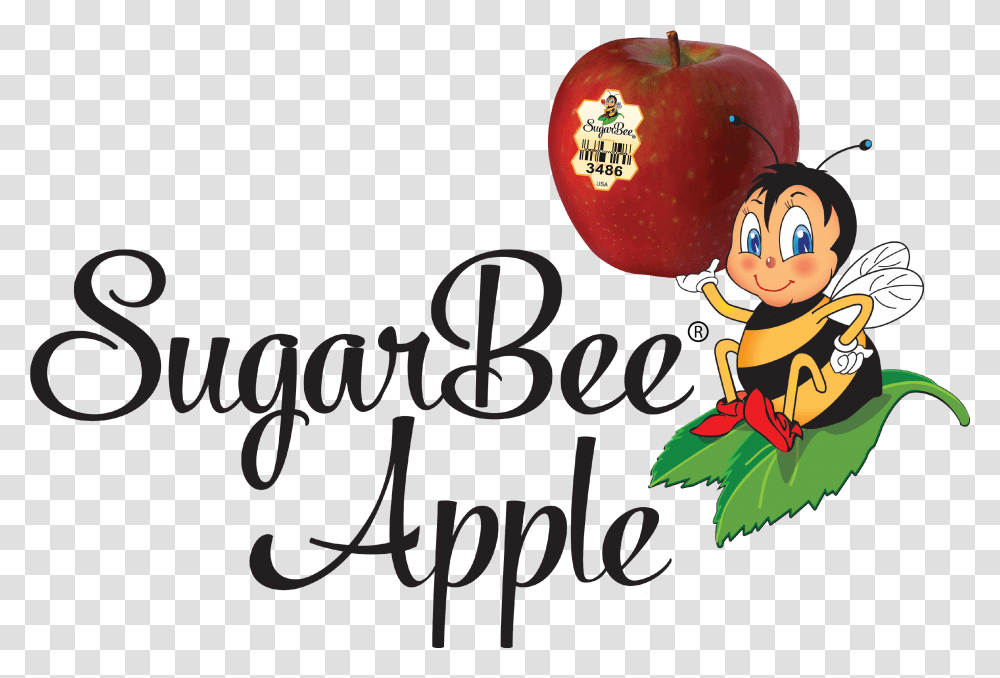 Demand For Sugarbee Brand Cider Previews Strong Apple Season Sugar Bee Apple Logo, Plant, Fruit, Food, Toy Transparent Png